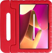 Étui pour tablette Kinder avec poignée Rouge Convient pour Lenovo Tab M10 Gen 3 - Étui pour tablette adapté aux enfants - Housse de protection pour Enfants - Antichoc - Avec support - Contre les chutes