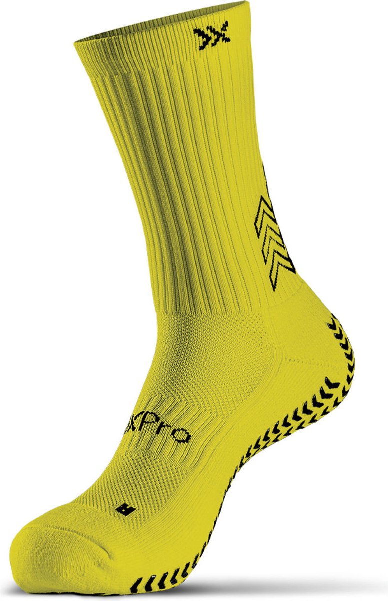 Gearxpro Soxpro Classic Gripsokken - Geel | Maat: 41-46