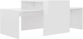 vidaXL-Salontafelset-100x48x40-cm-bewerkt-hout-hoogglans-wit