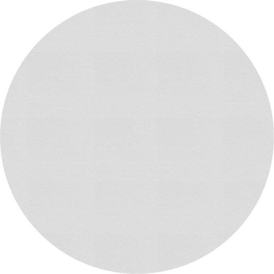 vidaXL Solar Zwembadfolie Drijvend Rond 250 cm PE Blauw Zwembad Afdekking Hoes