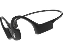 foto van J: Shokz OpenSwim - Bone Conduction - Waterdichte sporthoofdtelefoon - Zwart