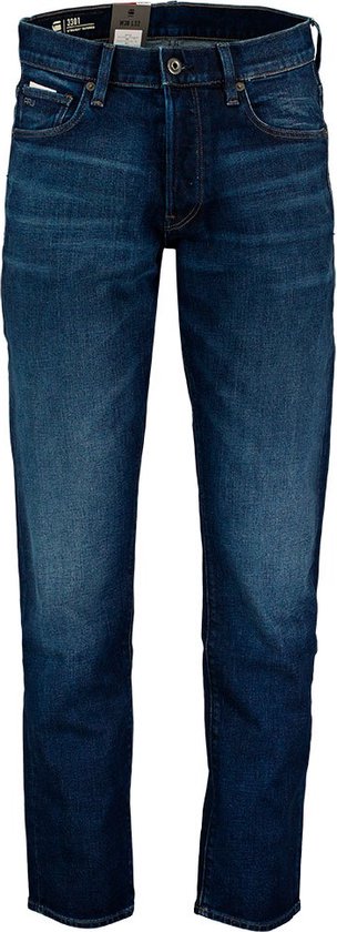 G-STAR 3301 Straight Tapered Jeans - Heren - Worn In Stratos - W32 X L34