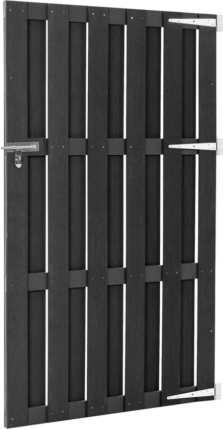vidaXL-Poort-100x180-cm-HKC-grijs
