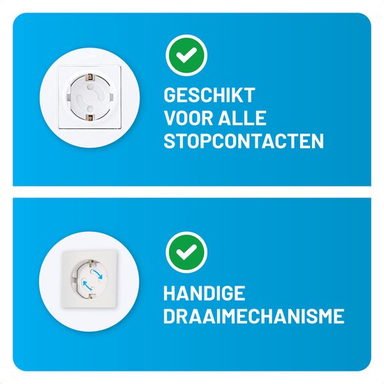 101Products Stopcontact Beveiliging Nederlands Zelfklevend 16 stuks bol