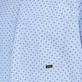 Twinlife Heren Vigo - Overhemden - Wasbaar - Ademend - Blauw - 2XL