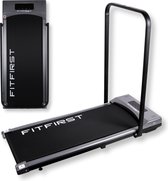 FitFirst® Loopband Jogger - Inklapbaar Compact - Met app - Display met trainings informatie - Met afstandsbediening - Telefoonhouder - Tablethouder - Bluetooth - Speakers - Hometrainer Fitness