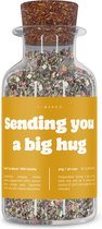 Verjaardag cadeau Vrouw - Herb Mint Thee Blend - Sending You a Big Hug - Liefdes Cadeau vrouw, vriendin, moeder, oma, zus, tante, collega, mannen - Thee Geschenk Lief