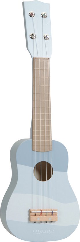 Foto: New classic toys houten speelgoedgitaar met draagriem speelgoedinstrument mijn eerste gitaar naturel roze inclusief muziekboekje