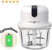 Bol.com (Draadloos) Food Processor - 350ML - Hakmolen elektrisch - Vaatwasbestendig - USB oplaadbaar - Mini Portable Chopper - B... aanbieding