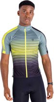 The Dare2B AEP Virtuous Full Zip Short Sleeve Fleece - Homme - Réfléchissant - Tissu Q-Wic Thermo - Vert