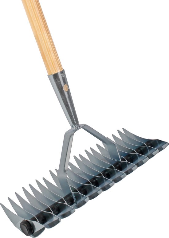 Talen Tools - Verticuteerhark - 34x12 cm - 160 cm steel - Compleet van Talen Tools — afbeelding 4