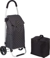 SHOP YOLO - chariot de courses - système 3 roues - sac déperlant - 52  litres, charge