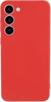 Coverup Colour TPU Back Cover - Geschikt voor Samsung Galaxy S23 Hoesje - Cadmium Red
