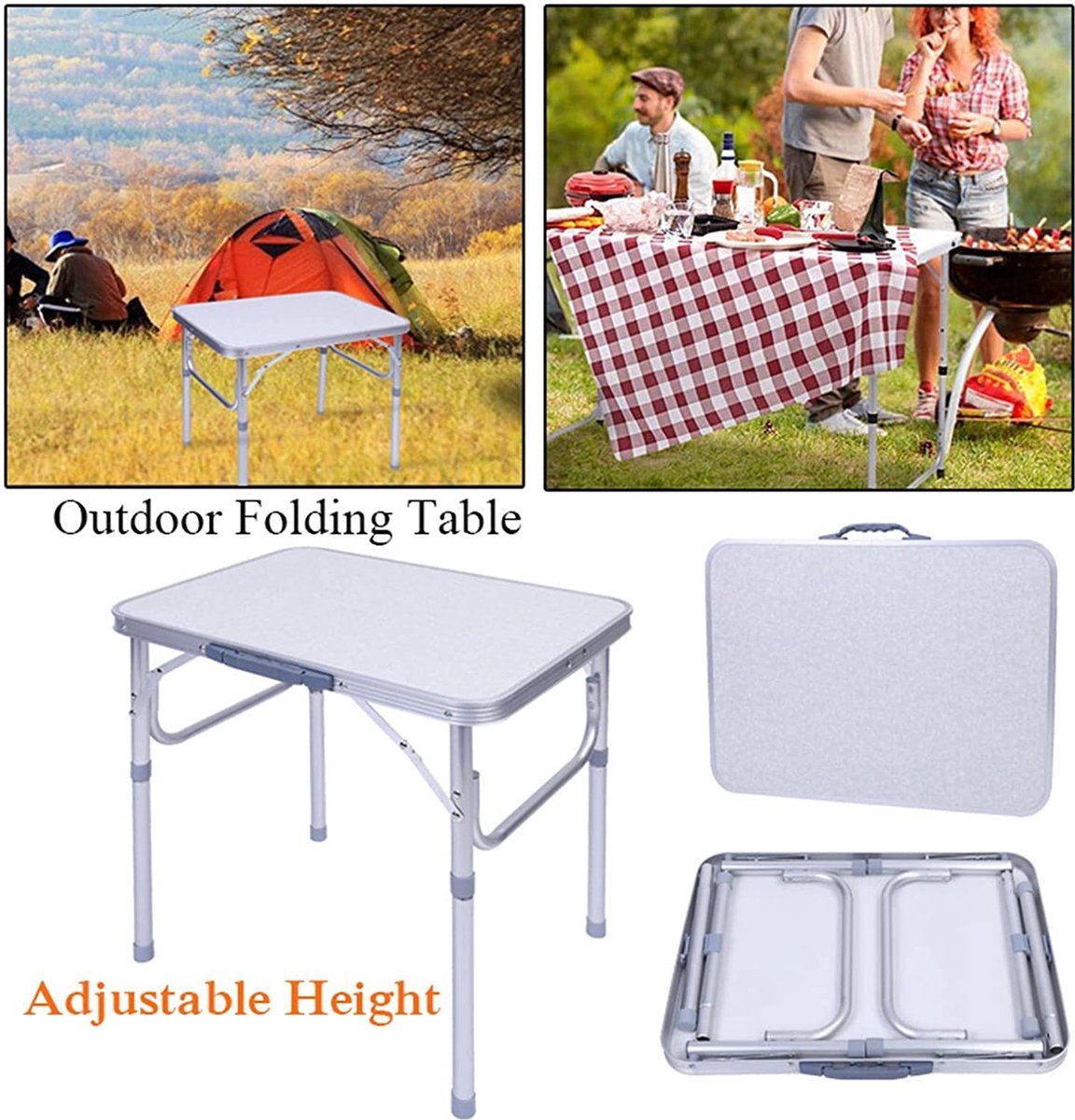 MaxxGarden Table pliante - Table de pique-nique - Table de camping