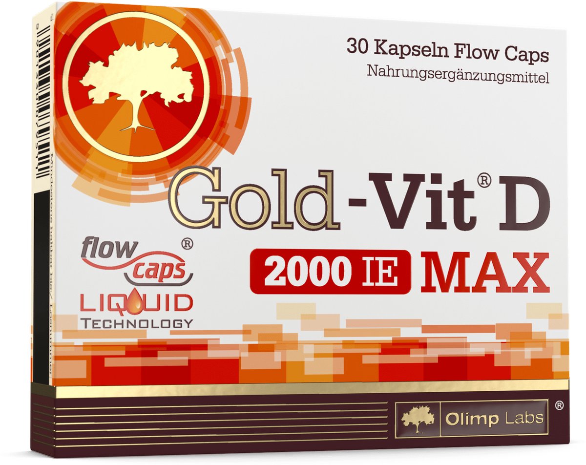 Goedkoopste Gold-Vit D Max 2000 IU 30 caps DE