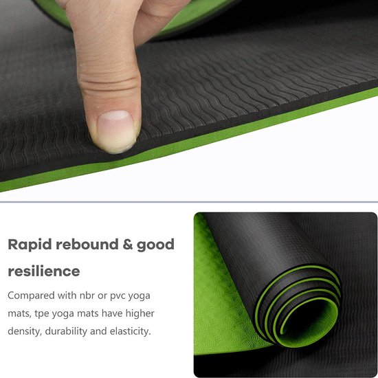 yogamat / Physio Premium yoga mat, gym mat, fitness mat, training mat van Yogamat — afbeelding 4