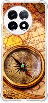 Telefoon Hoesje OnePlus 11 Hoesje met transparante rand Kompas