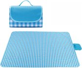 BOTC Picknickdeken met handvat - Waterdicht - buitenkleed 145 x 200 cm - Groen - Fruit - Geblokt