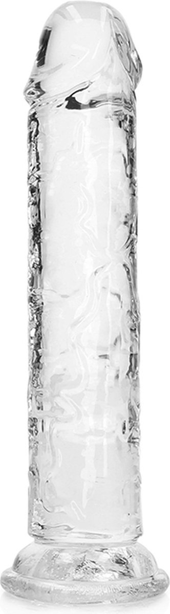 Goedkoopste Straight Realistic Dildo Suction Cup - 7'' / 18 - Tra