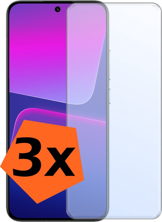 Protecteur d'écran Xiaomi 13 Protect Glas Tempered Glass - Protecteur d'écran Xiaomi 13 - 3x