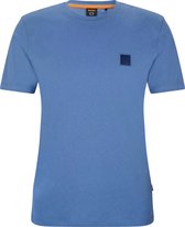 Hugo Boss - T-shirt Tales Responsible Blauw - Heren - Maat L - Regular-fit