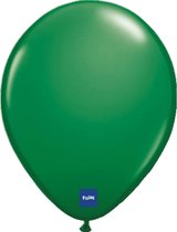 Folat - Folatex ballonnen Metallic Donker Groen 30 cm 10 stuks