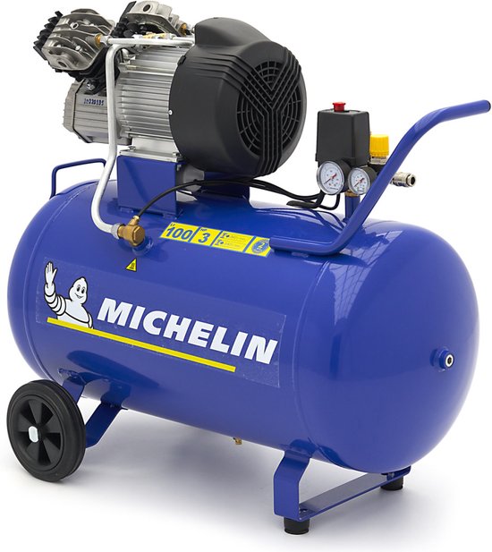 Michelin compressor 100 liter 3PK - 230 Volt 1129102951 | bol.com