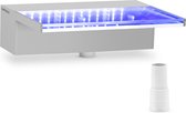 Uniprodo Douche - 30 cm - LED-verlichting - Blauw / Wit