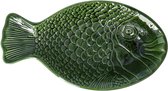 Duro Ceramics - Diepe schaal Fish groen 32,5cm - Schalen