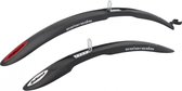 Ensemble de garde-boue Polisport Colorado - Vélos 24/26 pouces - Noir