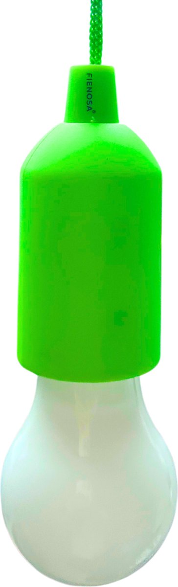 Fienosa Treklamp - Hanglamp - Camping lamp - LED - Groen - Kerstcadeau - Hanglamp Batterij - Nachtlamp Kinderen - Campinglampen - Tentlamp - Kampeerlamp - NIET INBEGREPEN aaa batterijen- Warm wit licht - Tuinverlichting - Feestverlichting van Fienosa — afbeelding 2