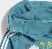 adidas Sportswear Dino Camo Allover Print French Terry Joggingpak - Kinderen - Turquoise- 62