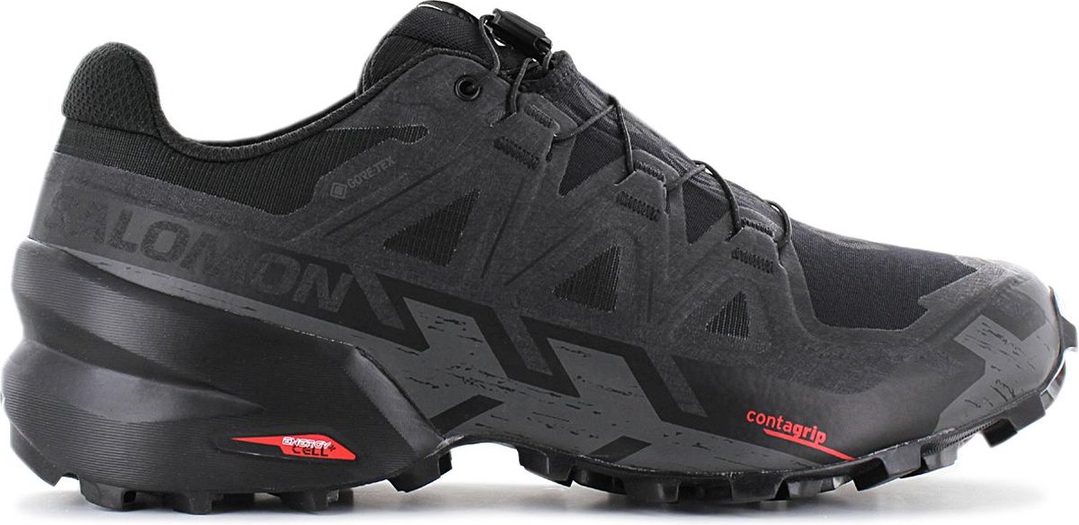Salomon Speedcross 6 GTX GORE-TEX Heren Trailschoenen Hardloopschoenen 417386 2/3 Zwart