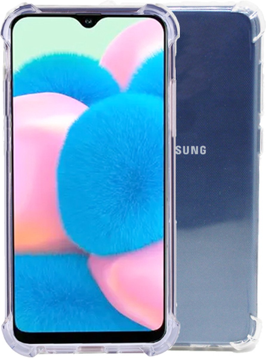 Hoesje Geschikt voor Samsung Galaxy A42 5G silicone back cover/Transparant hoesje