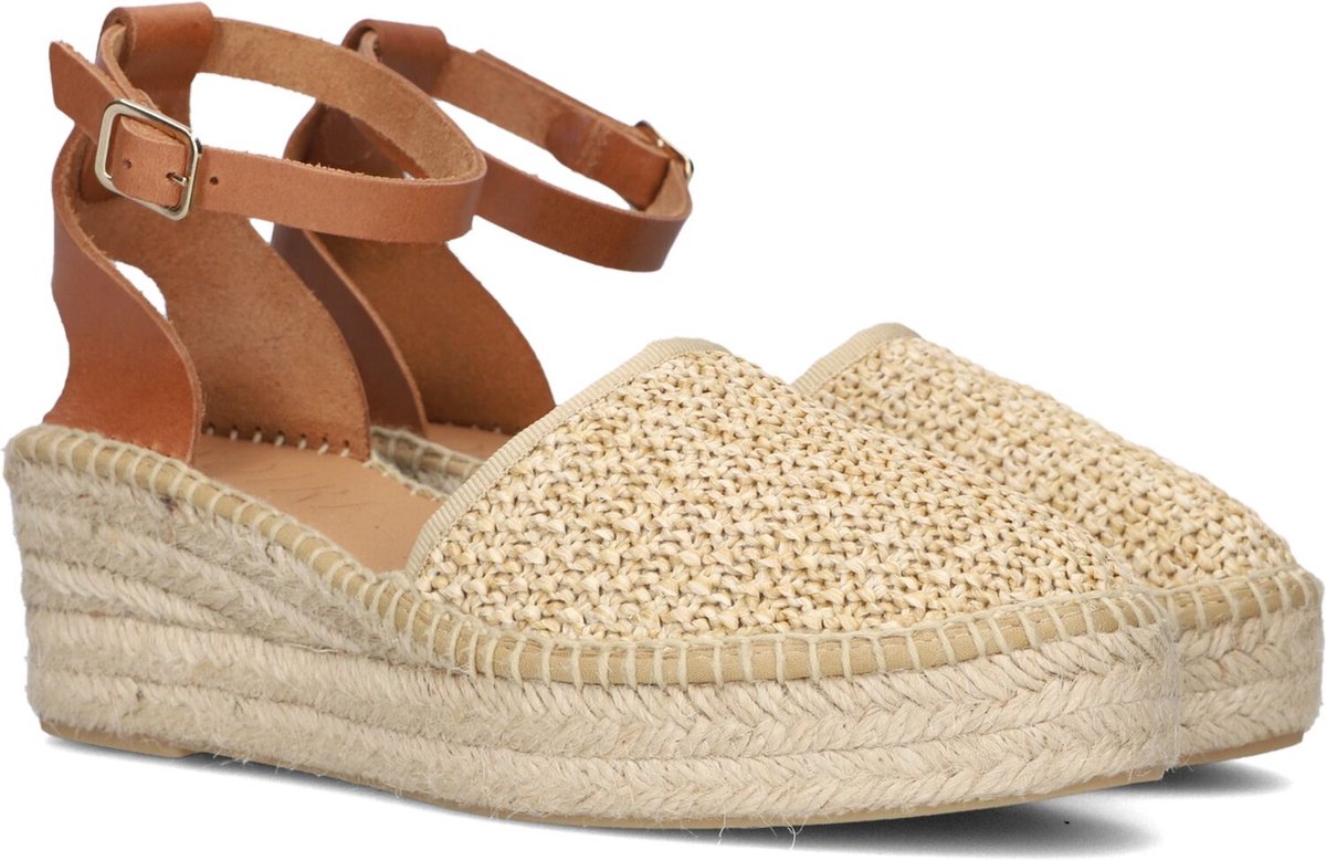 Notre-V Beli23-1 Espadrilles - Zomer Schoenen - Dames - Beige - Maat 37