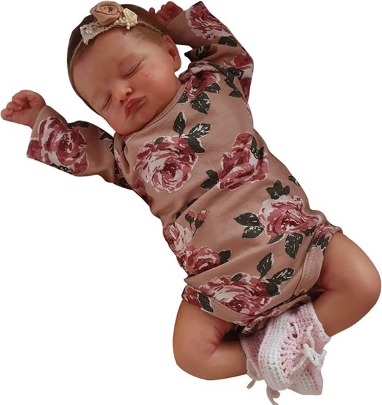 VGEBY Poupées Reborn Baby Reborn Baby Dolls Sleeping Full Body Réaliste