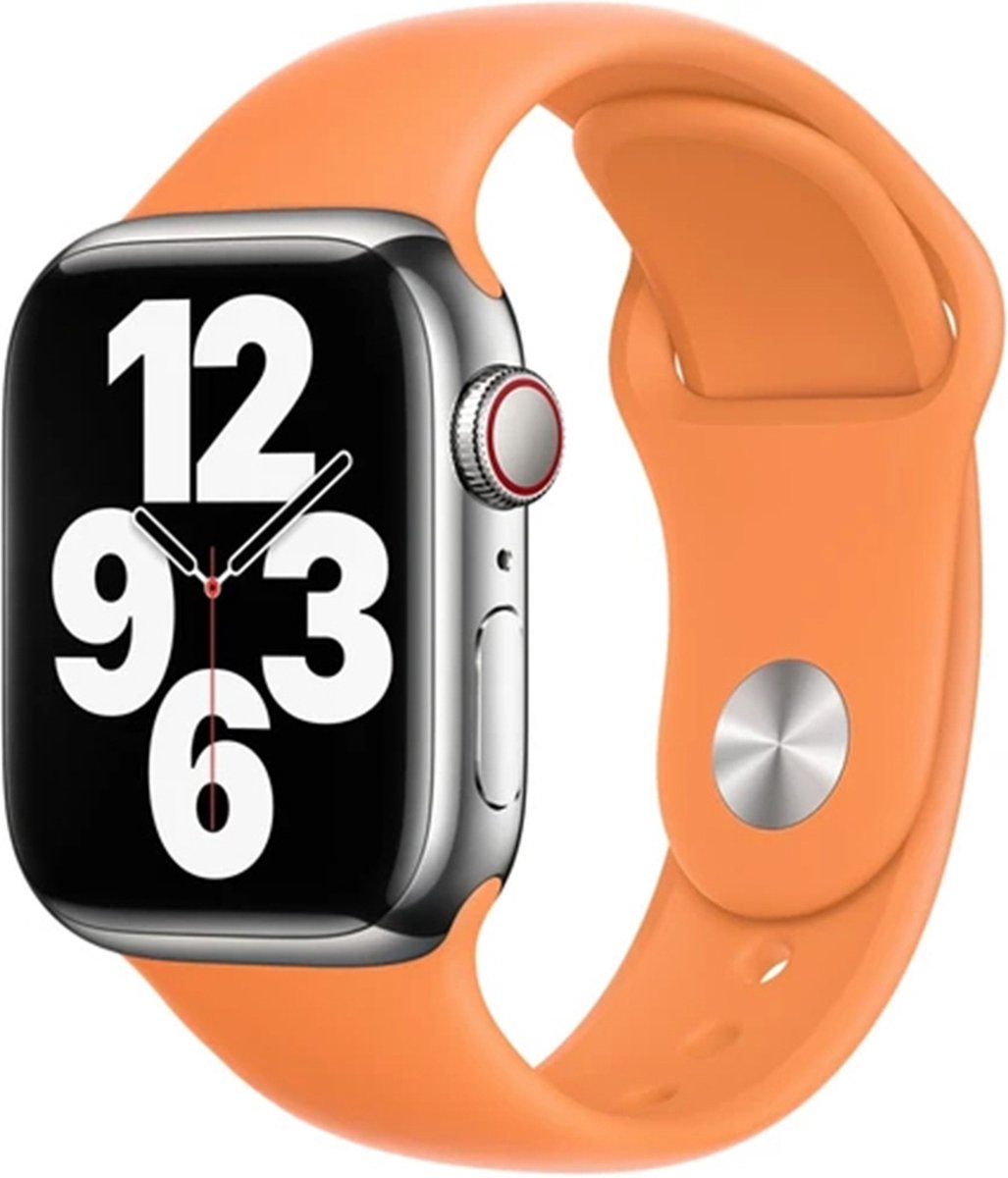 Apple Watch Sportbandje - 45mm - Marigold - Regular - voor Apple Watch SE/5/6/7