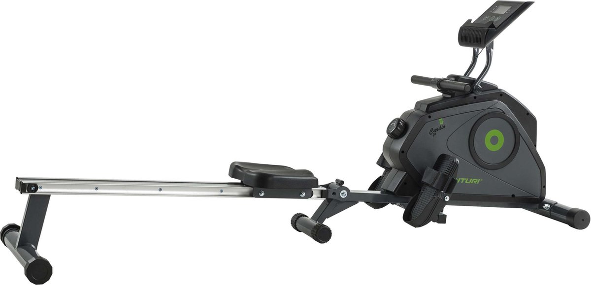 Tunturi Cardio Fit R30 Roeitrainer - Inklapbaar - Roeimachine met 8 weerstandsniveaus - Roeiapparaat voor thuis - Incl. Tablethouder