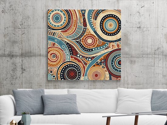 Kunstprint | Wanddecoratie | Dibond | 40 × 40 cm