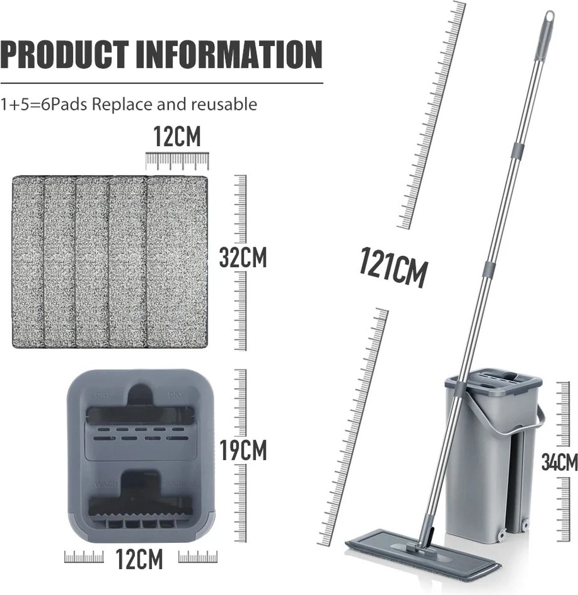 Goedkoopste Schoonmaakemmer Met Wringer - Schoonmaak Emmer Set Dweil - Schoonmaakemmer Met Opdruk - Schoonmaakemmer Met Deksel 10 Liter - Schoonmaakemmer Met Wielen - Schoonmaak Emmer Set