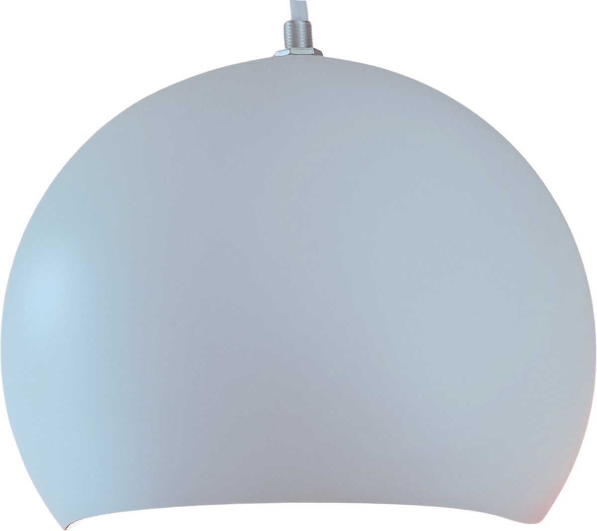 Hanglamp Modern Wit Rond 19 cm golvend - Scaldare Syracuse
