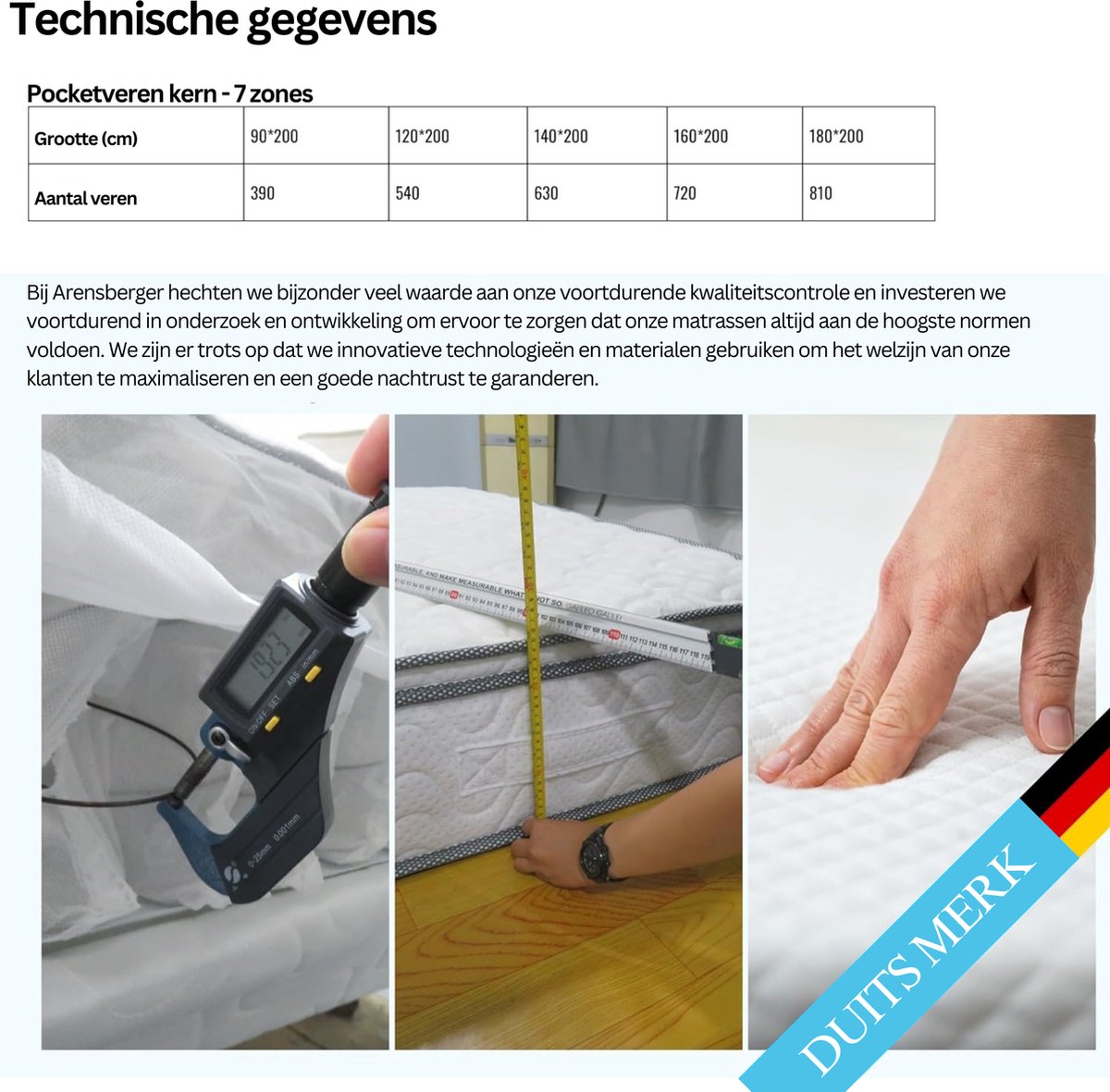 Pocketvering matras online bestellen | Leen Bakker