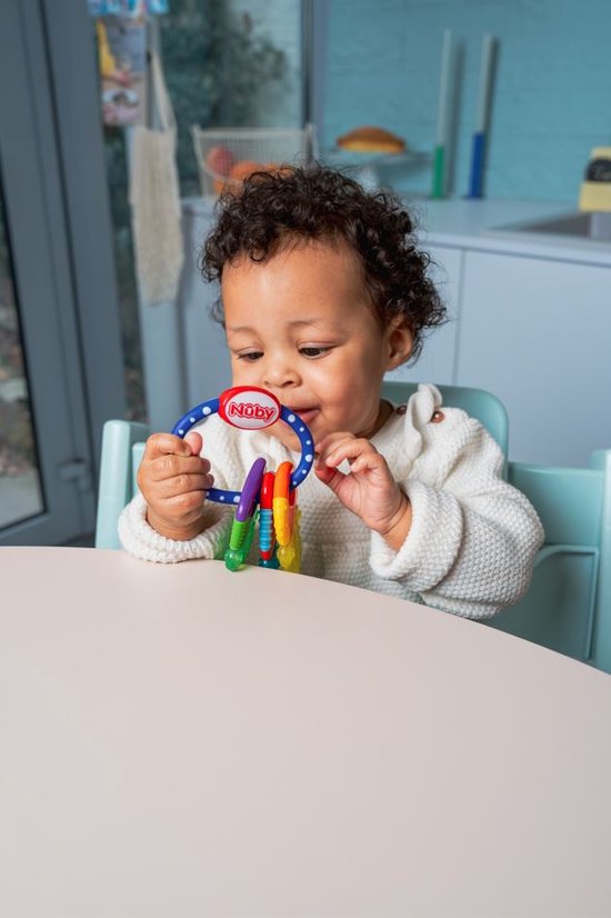 Nûby bijtspeeltje Koelbijtsleutels - blauw - 3m+ van Nûby — afbeelding 5