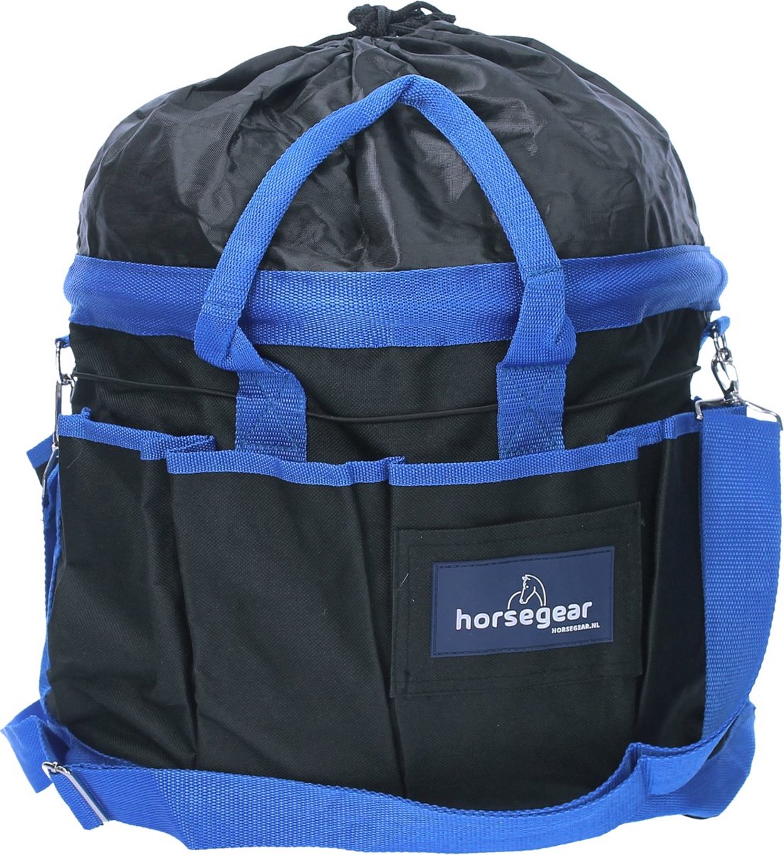 Horsegear Poetstas Met Badge Horsegear Zwart-blauw