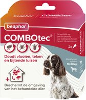 Beaphar Combotec Hond 10-20kg - Anti vlooien en tekenmiddel -