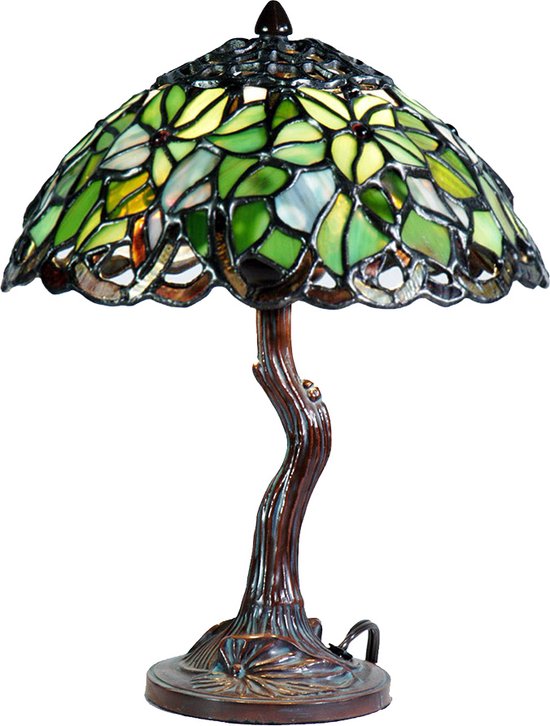Tiffany uil dier gebrandschilderd glas tafellamp handgemaakte nachtkastje tafel unieke leuke accent nachtkastje licht voor thuiskantoor slaapzaal bar versieren