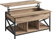 MIRA Home - Salontafel - Woonkamer - Tafel - Bijzettafel - Rechthoekig - 60x100x62