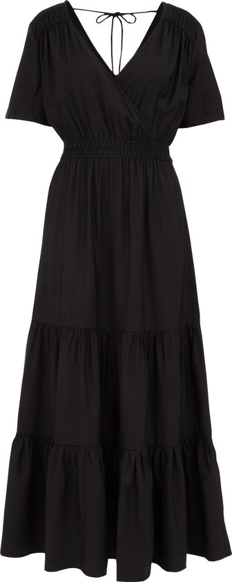 WE Fashion Dames maxi-jurk met structuur bol