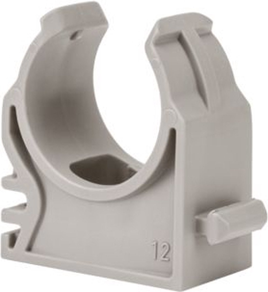 JMV klemzadels grijs 19mm doos a 150 stuks