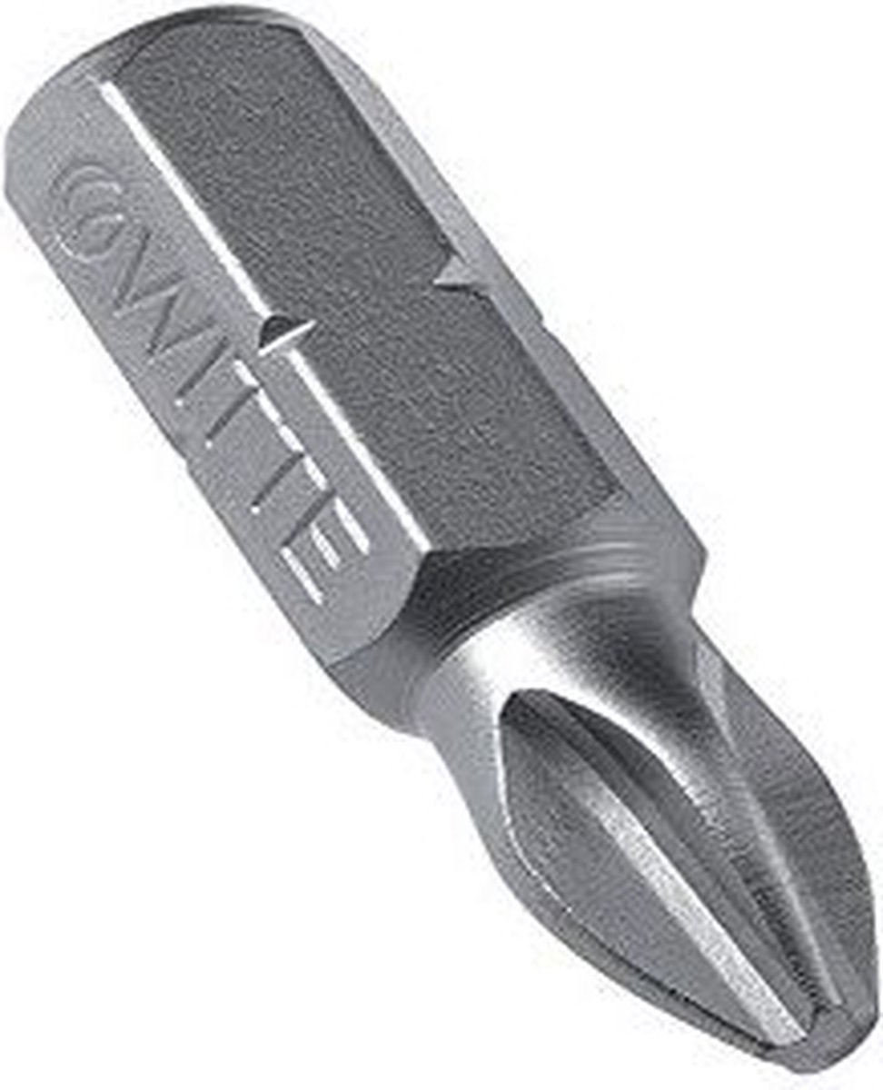 Witte Pozidriv Bit PZ2